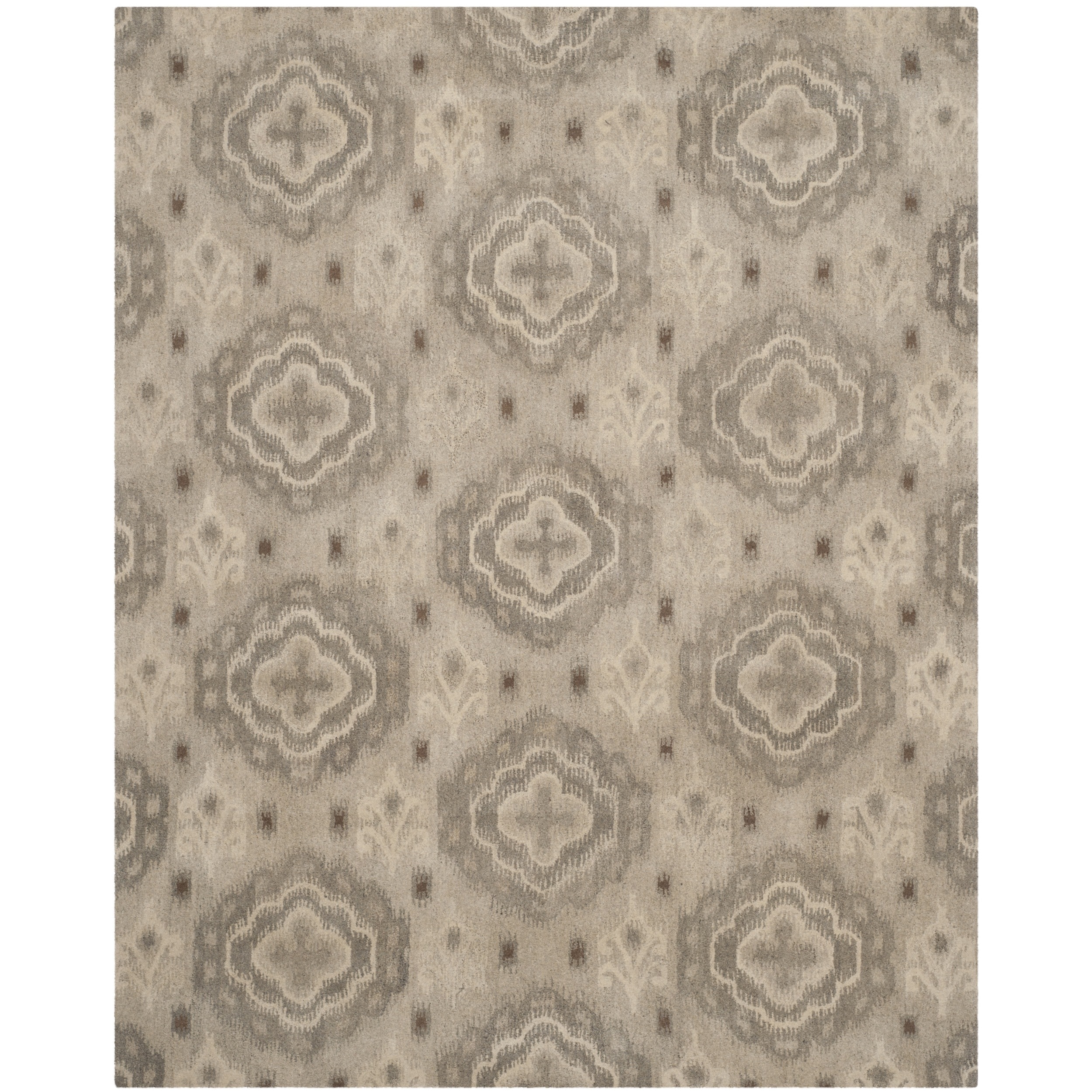 Safavieh Handmade Wyndham Silver Wool Rug (5 X 8)