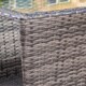 Weston Outdoor Wicker Side Table with Glass Top by Christopher Knight Home - Thumbnail 15