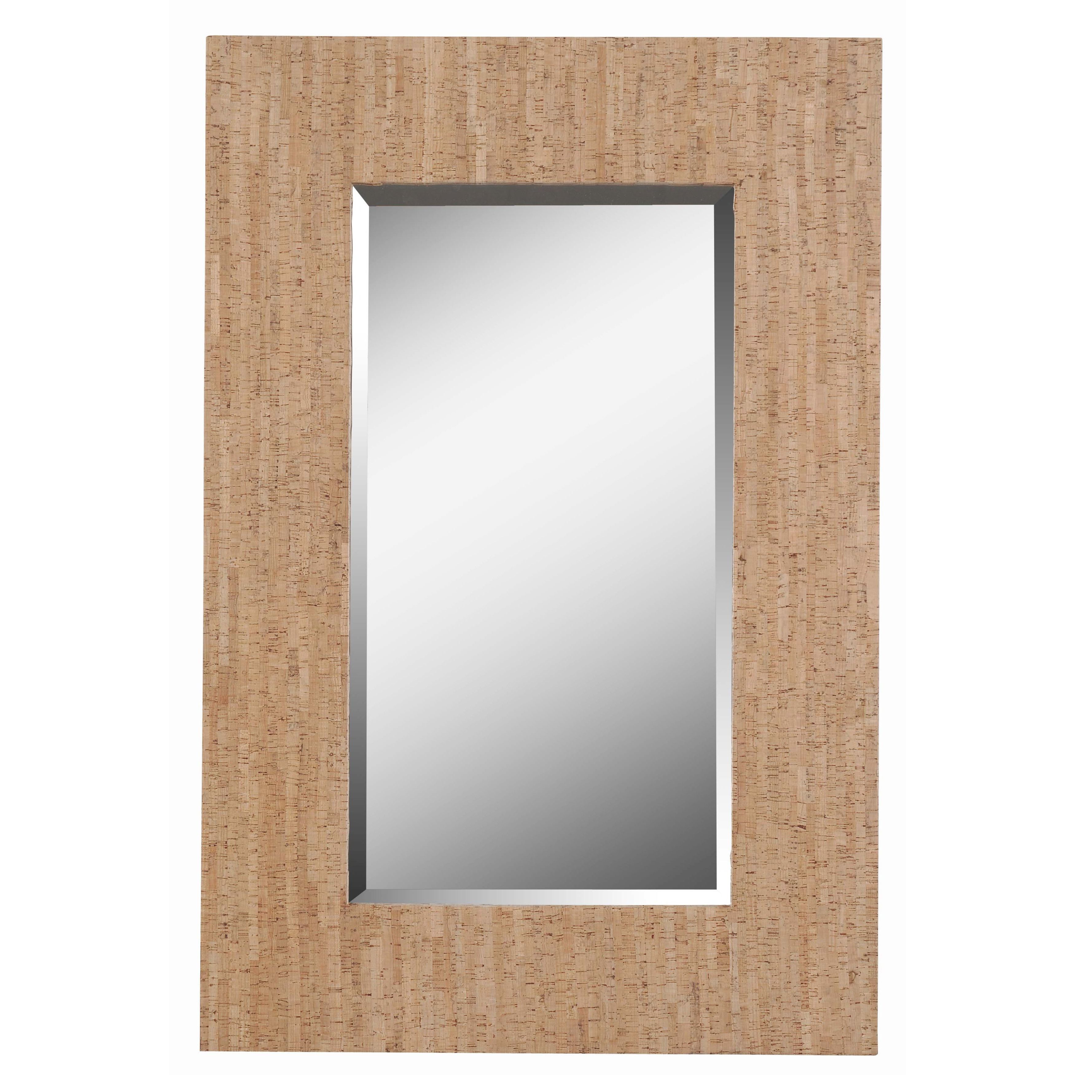 Montrose Large Natural Cork Wall Mirror