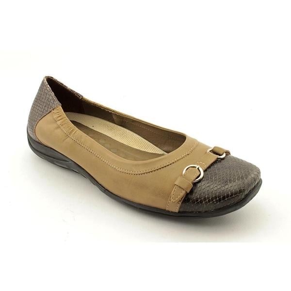 Babs' Leather Casual Shoes - Extra Wide 