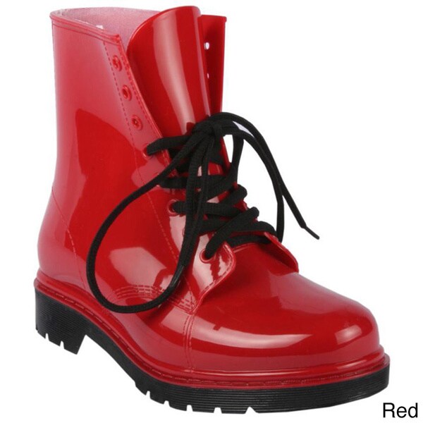 jelly rain boots