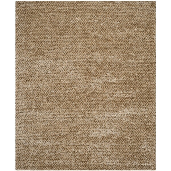 Safavieh Hand woven Saint Tropez Taupe Polyester Rug (8 x 10)