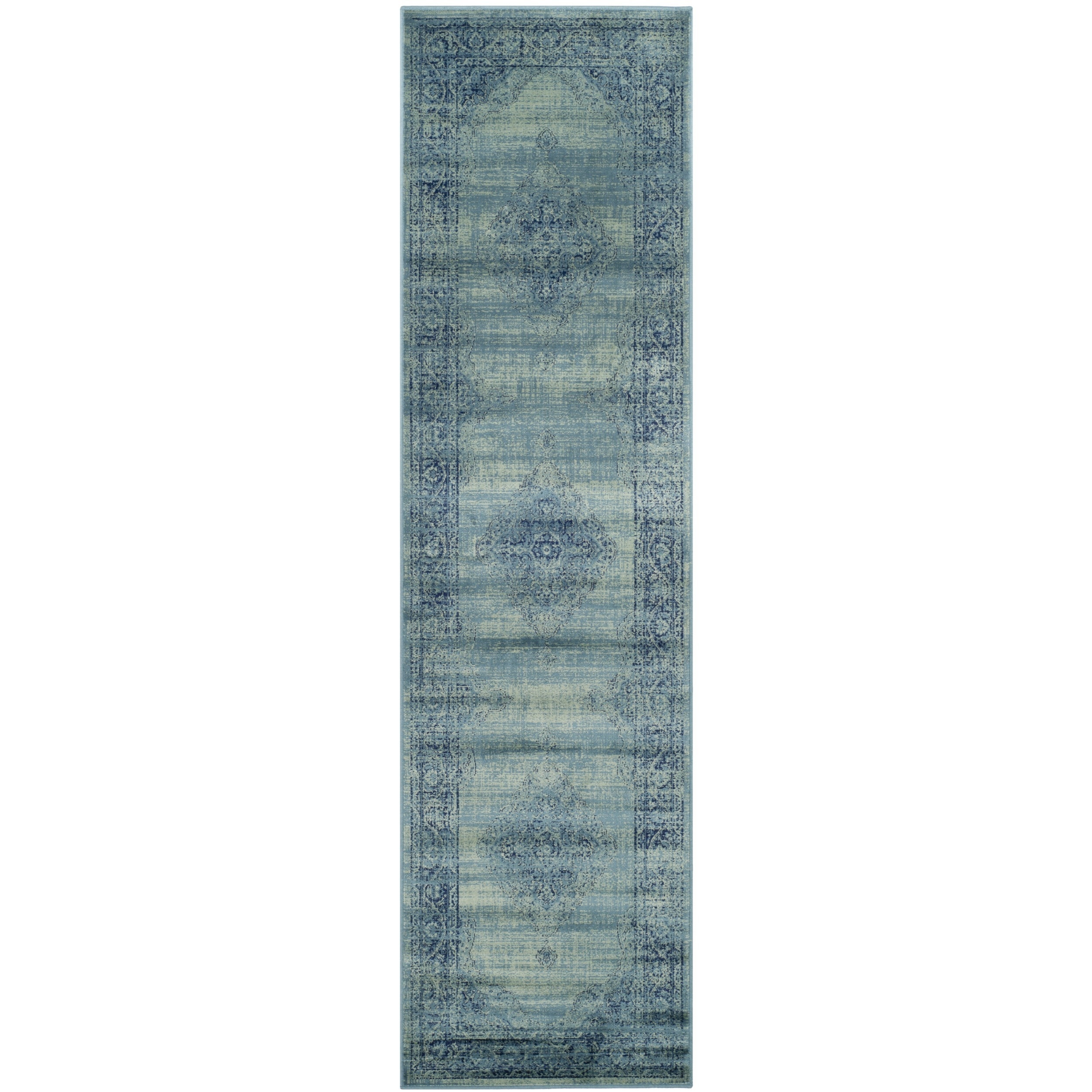 Safavieh Vintage Turquoise Viscose Rug (22 X 6)