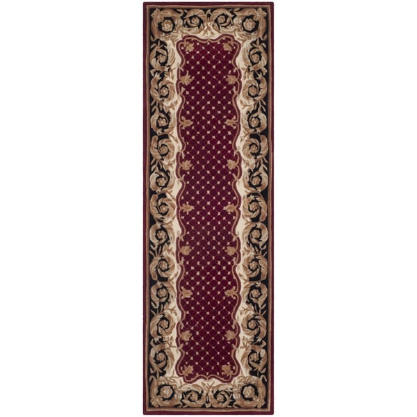 Safavieh Handmade Naples Multicolored Wool Rug (2'6 x 10') Safavieh Runner Rugs
