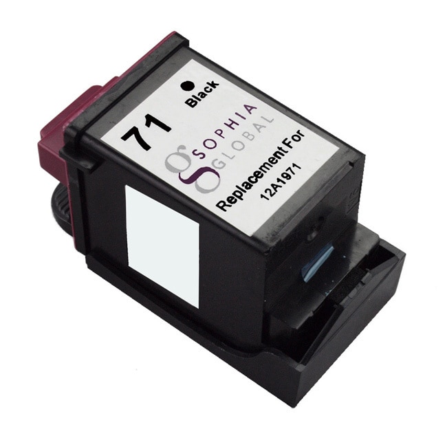 Sophia Global Remanufactured Ink Cartridge For Lexmark 71 (1 Black)