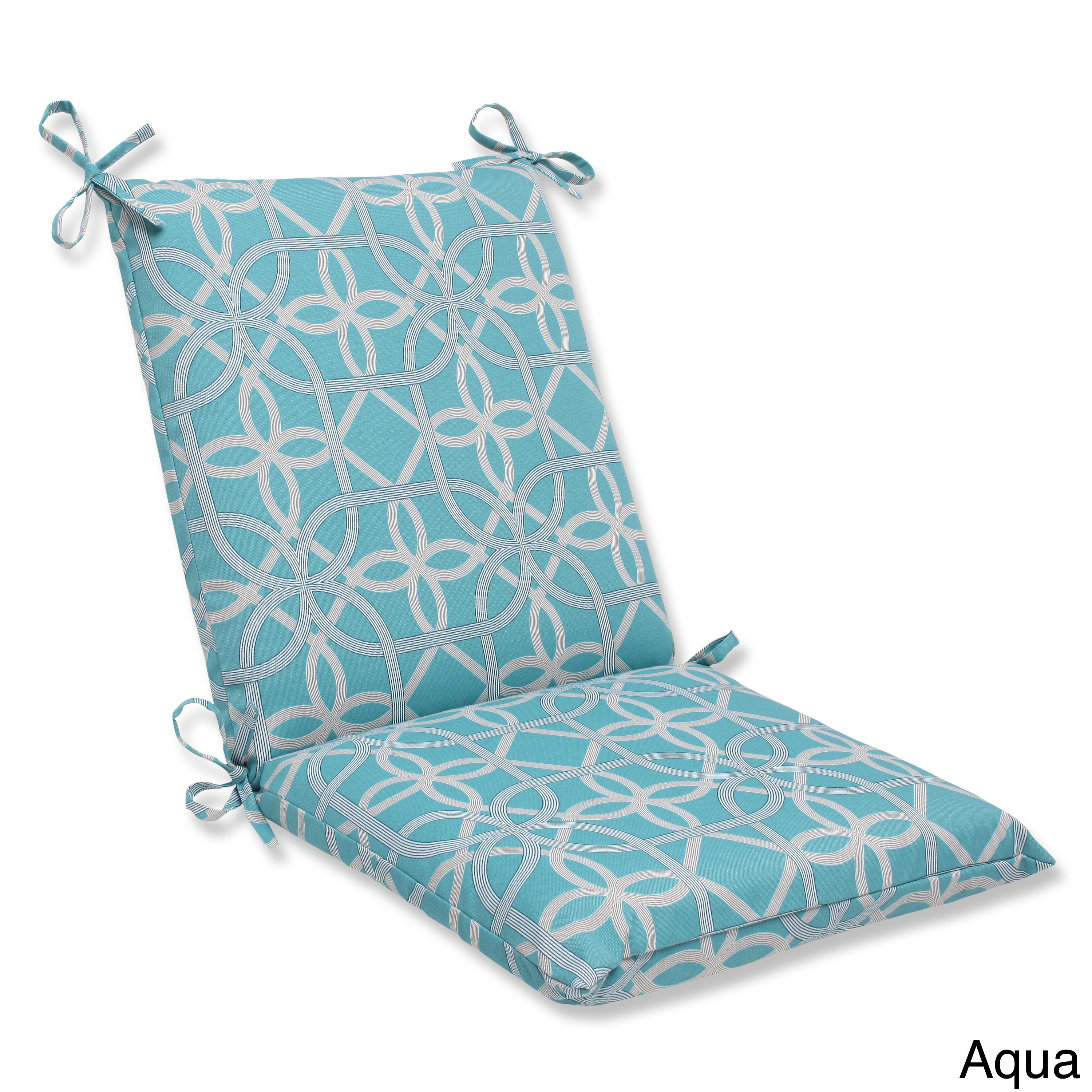 Pillow Perfect Keene Squared Corners Outdoor Chair Cushion