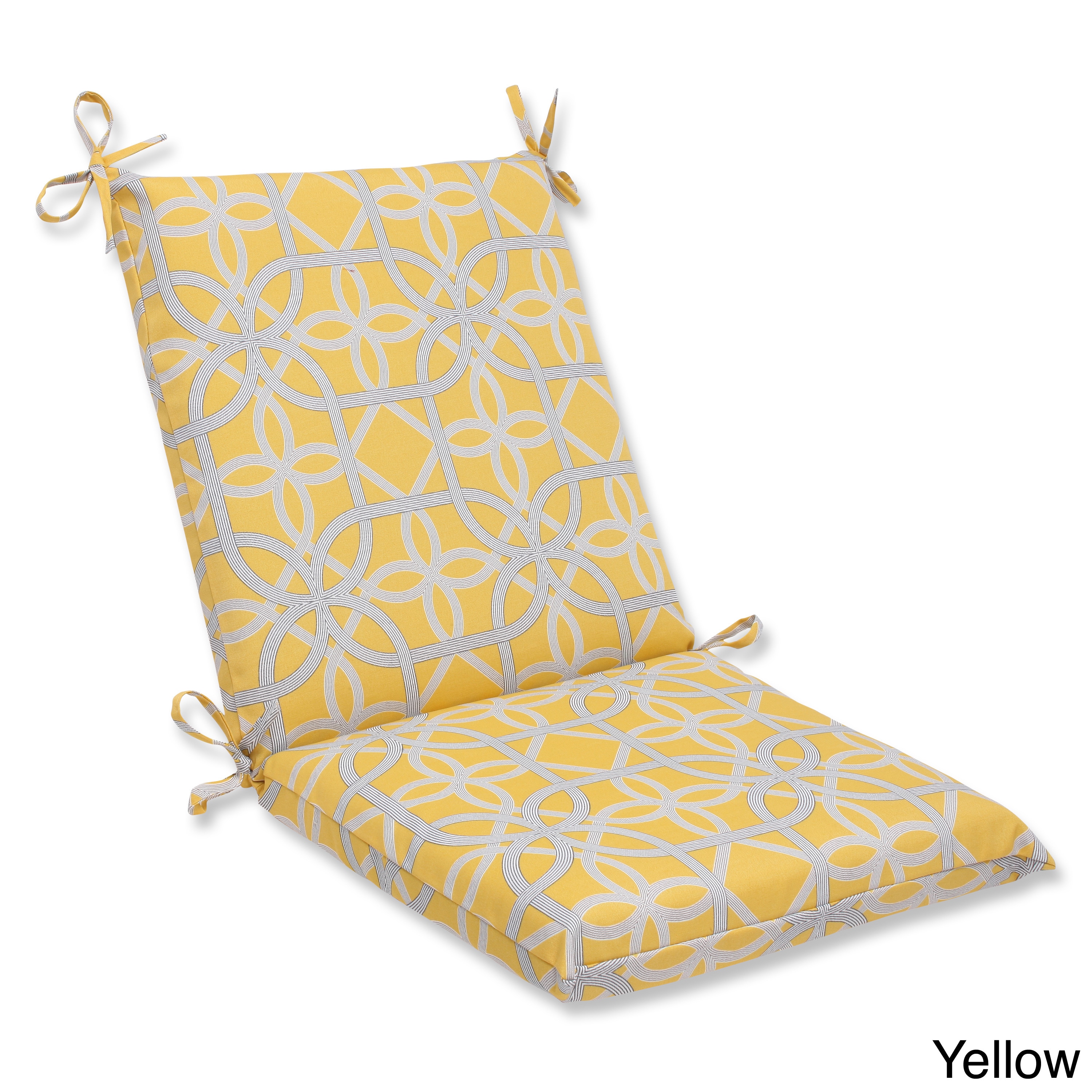 Pillow Perfect Keene Squared Corners Outdoor Chair Cushion