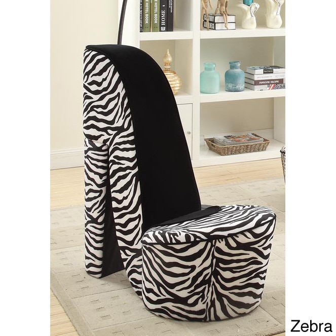 High Heel Shoe Fabric Chair