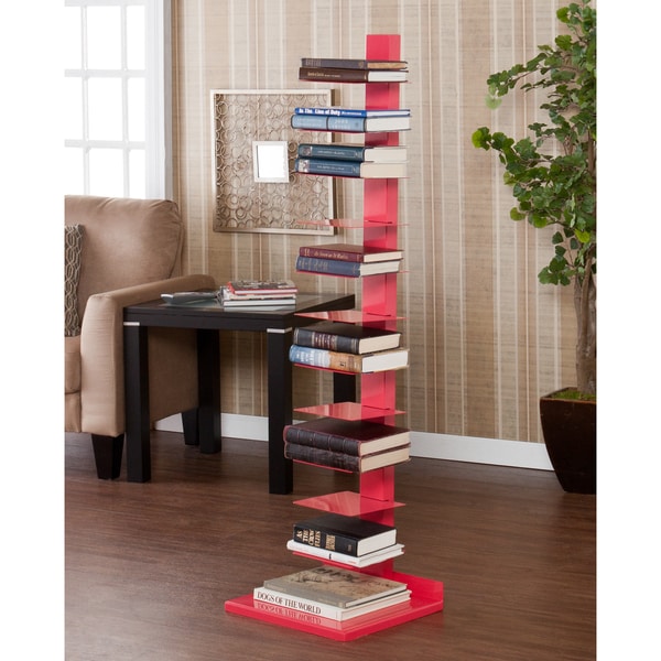 Upton Home Weldon Watermelon Spine Book/ Media Tower