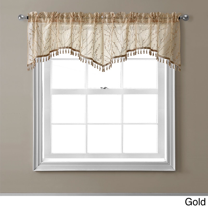 Berkley Floral Pattern Window Valance