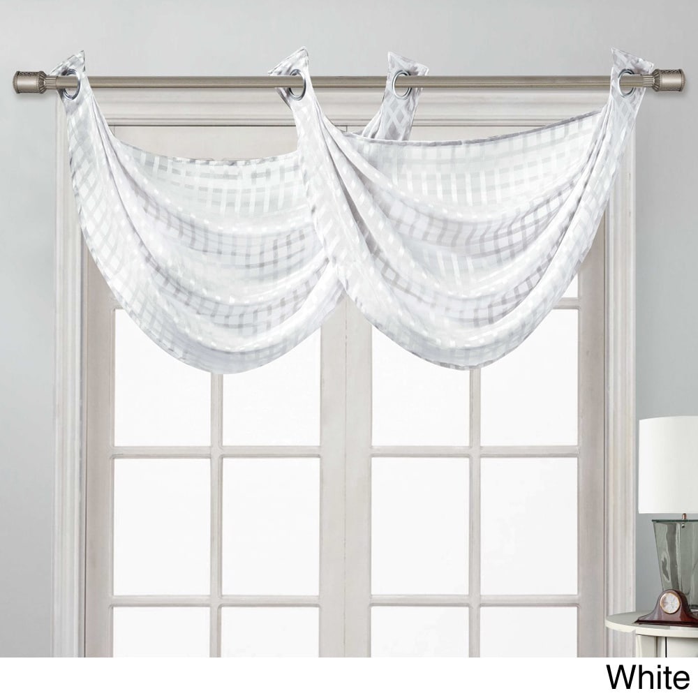 Drake Double Swag Window Valance