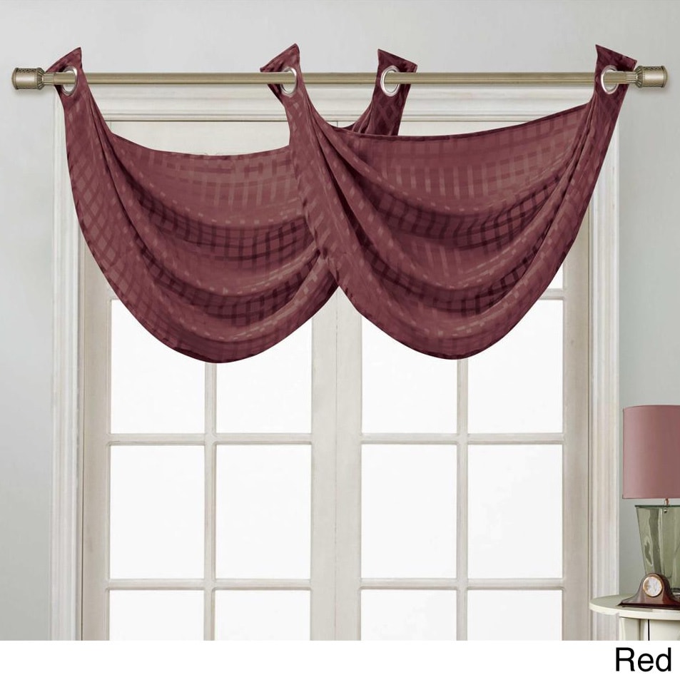 Drake Double Swag Window Valance