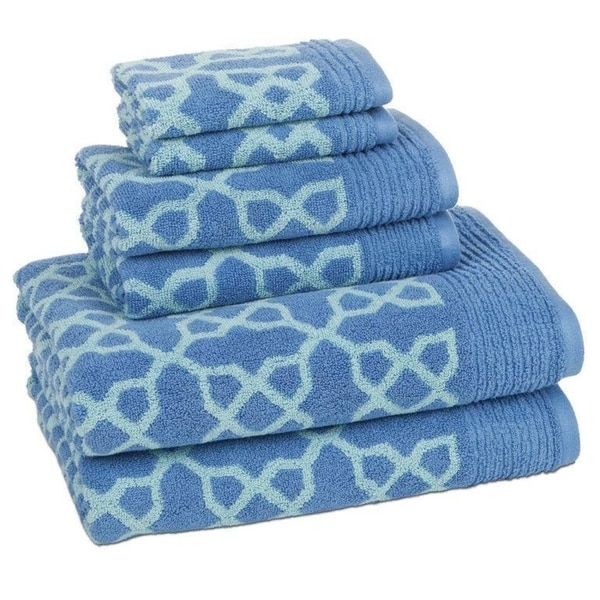 100-Percent Cotton Links 6-piece Towel Set