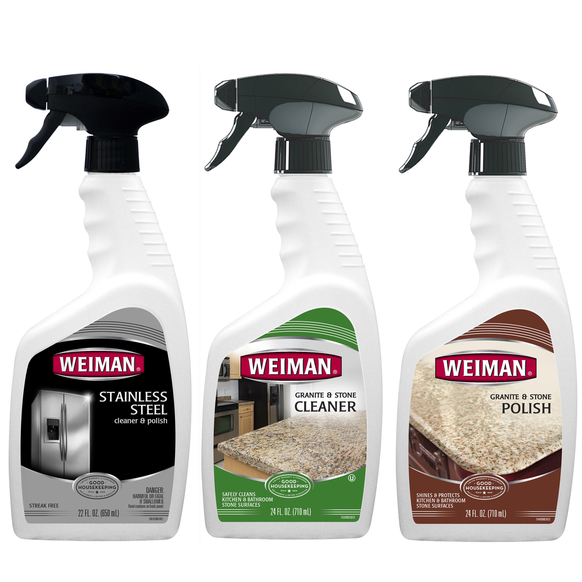Shop Weiman Granite And Stainless Steel Cleaner And Polishing 3
