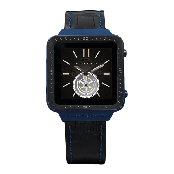 Android Men's Blue Smart Watch