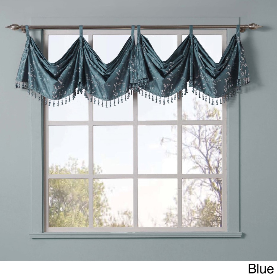 Felice Embroidered Window Valance