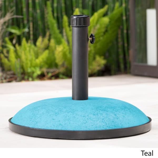 Shop Black Friday Deals On Tulare Outdoor 66 Lbs Circular Concrete Umbrella Base By Christopher Knight Home 19 75 D On Sale Overstock 8749896