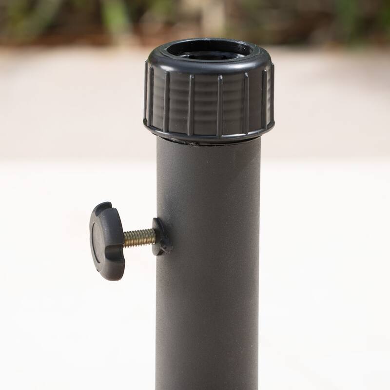 Tulare Outdoor 33 lbs Circular Concrete Umbrella Base by Christopher Knight Home - N/A