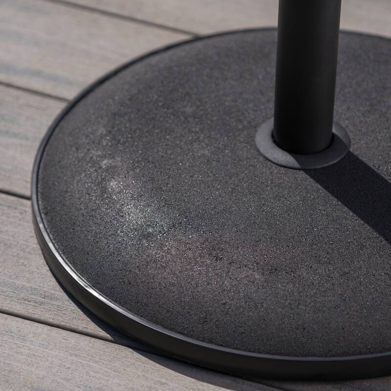 Tulare Outdoor 33 lbs Circular Concrete Umbrella Base by Christopher Knight Home - N/A