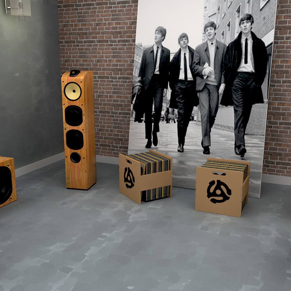 Atlantic Record LP Crate