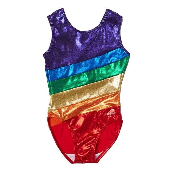 Obersee Kids Rainbow Gymnastics Leotard Girls' Sportswear