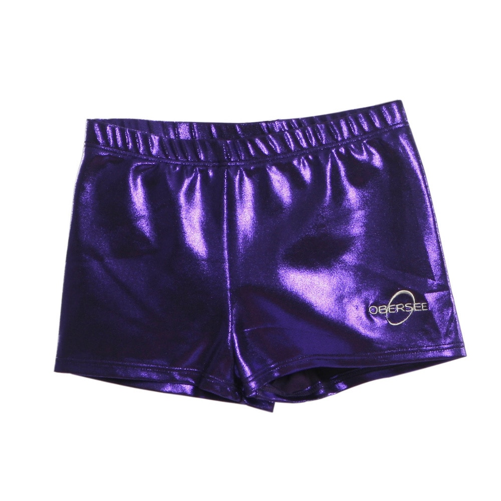 Obersee Kids Purple Gymnastics Shorts