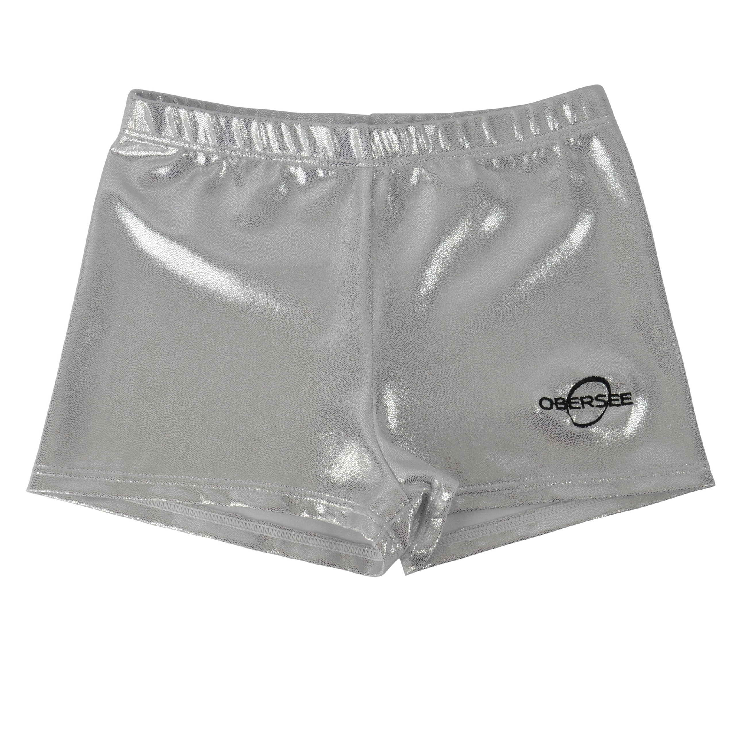 Obersee Kids Silver Gymnastics Shorts