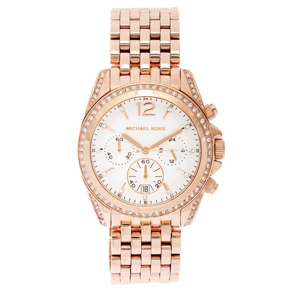 Michael Kors Women's MK5836 Pressley Chronograph Glitz Watch Michael Kors Women's Michael Kors Watches