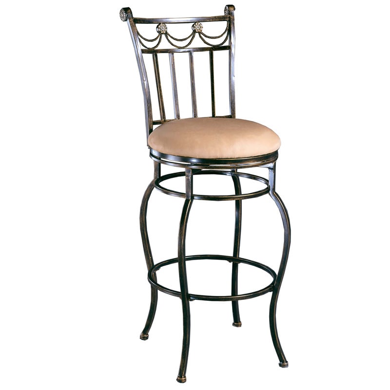 Camelot Black Gold Stool