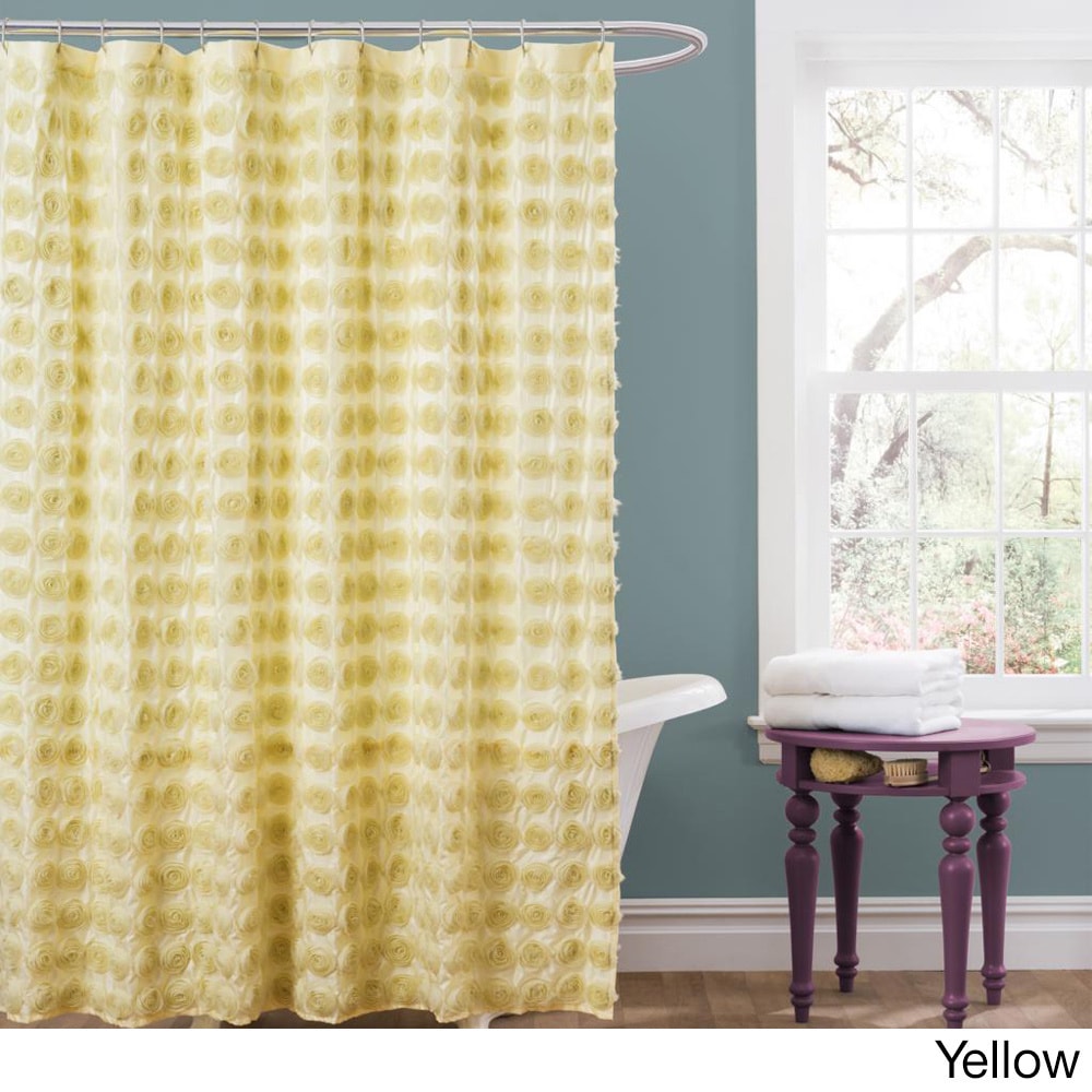 Lush Decor Emma Shower Curtain