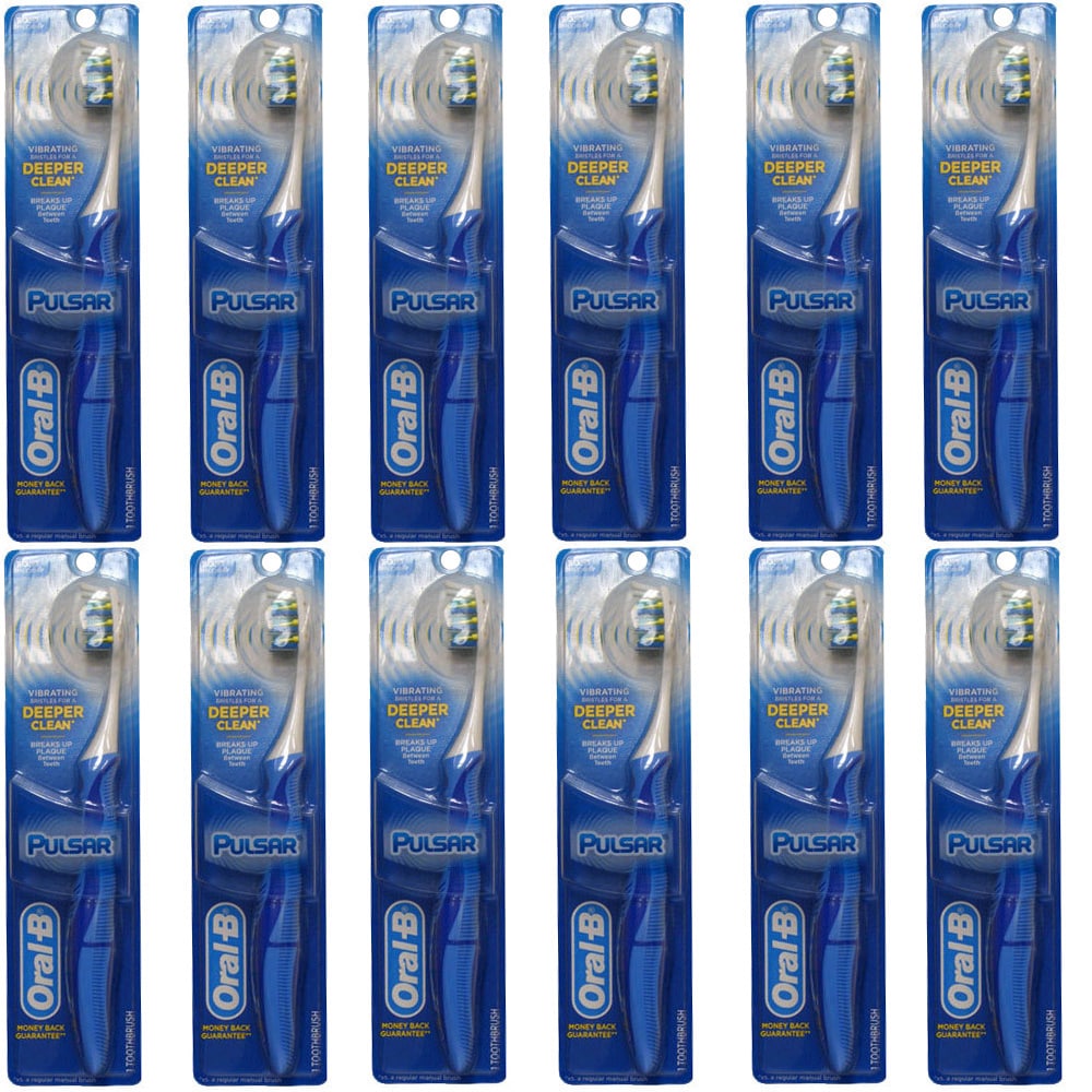 Oral B Pulsar Compact Soft Toothbrush (pack Of 12)