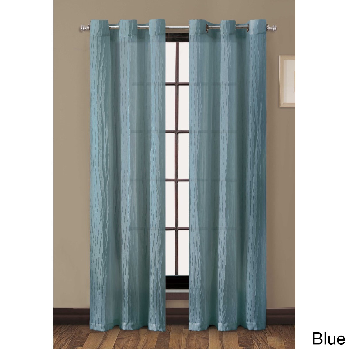 Sierra Crushed 84 inch Grommet Curtain Panel