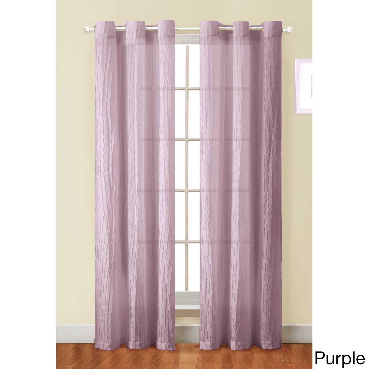 Sierra Crushed 84 inch Grommet Curtain Panel