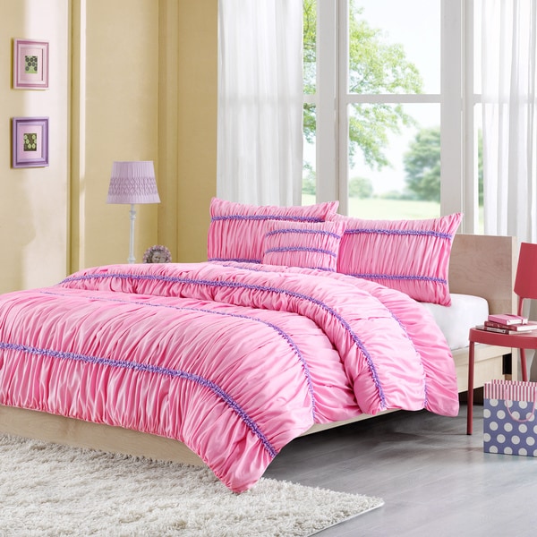 Mizone Kayla 4 piece Comforter Set Mi Zone Teen Comforter Sets