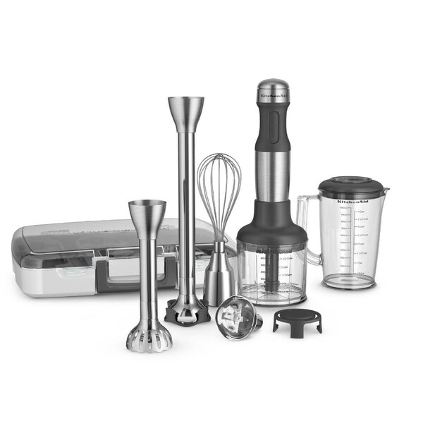 kitchen aid immersion blender set