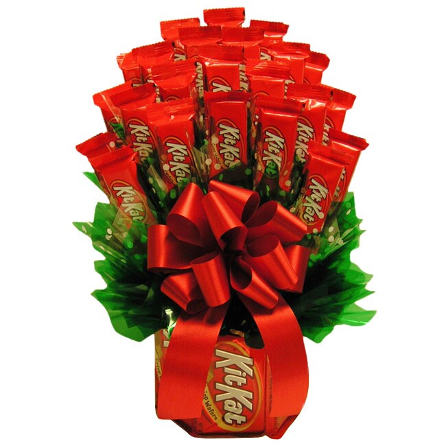Shop KitKat Large Chocolate/Candy Bouquet - Free Shipping Today ...