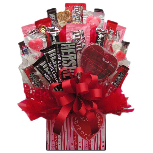 Sweetheart Large Chocolate/Candy Bouquet Box