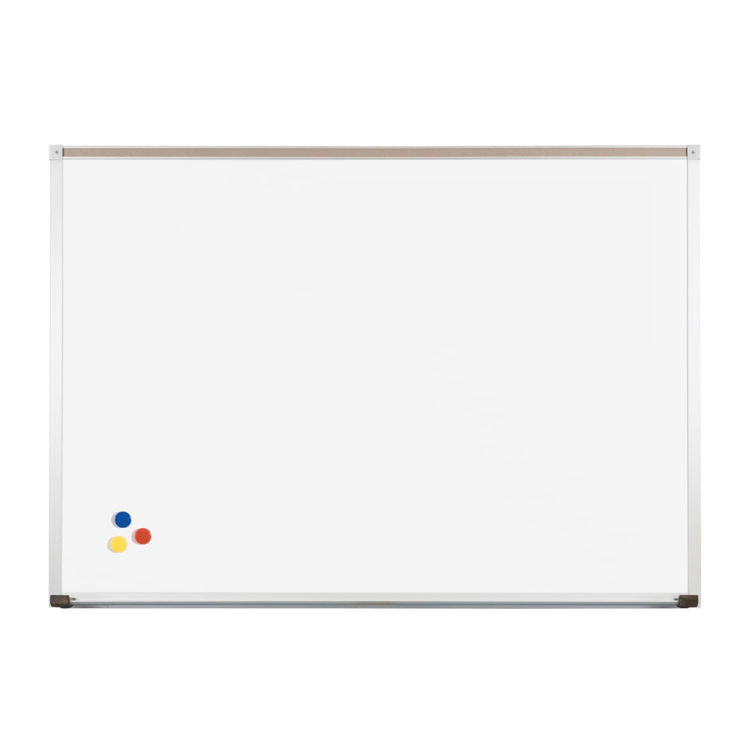 Balt Magnetic Deluxe Aluminum Trim Gloss Porcelain Steel Dry Erase Markerboard