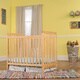 preview thumbnail 3 of 1, Foundations Bentley Euro Mini Slatted Crib in Natural