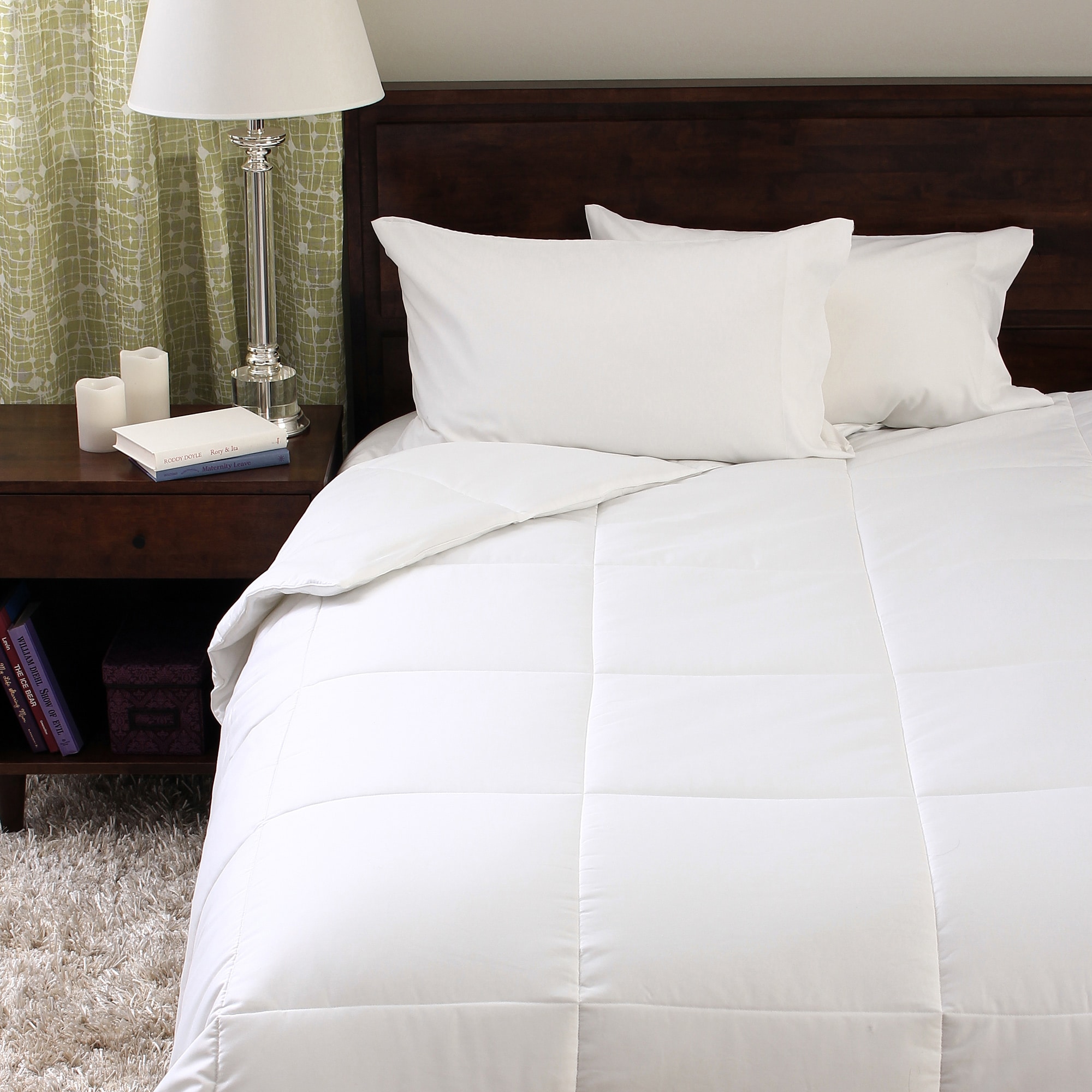 Fresh Slumber 400 Thread Count Temperature Controlling Down Alternative Comforter