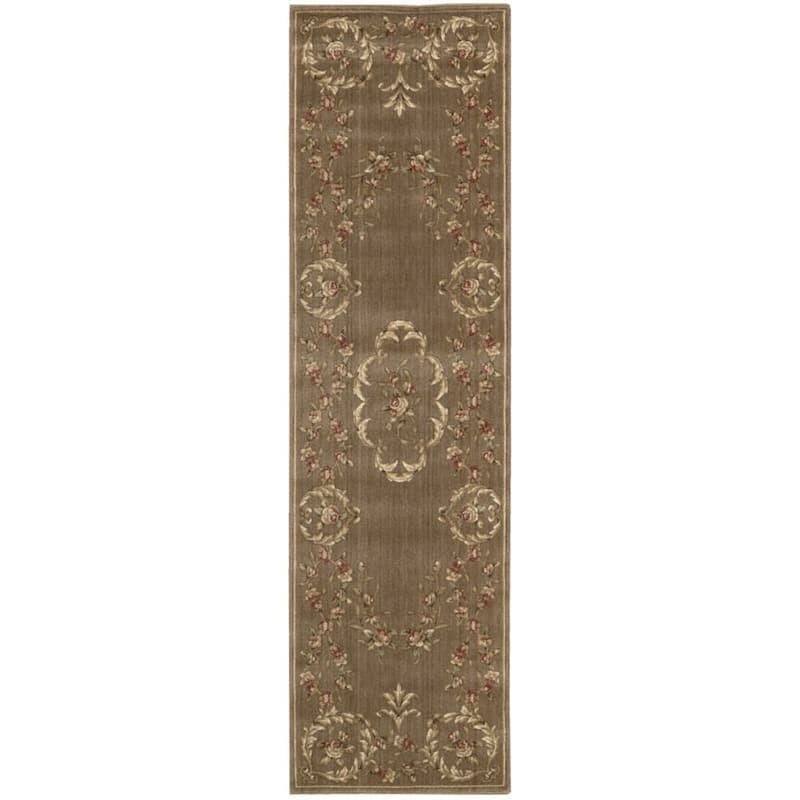 Nourison Somerset Area Rug - 2' 3" x 8' - Brown - Runner/Rectangle