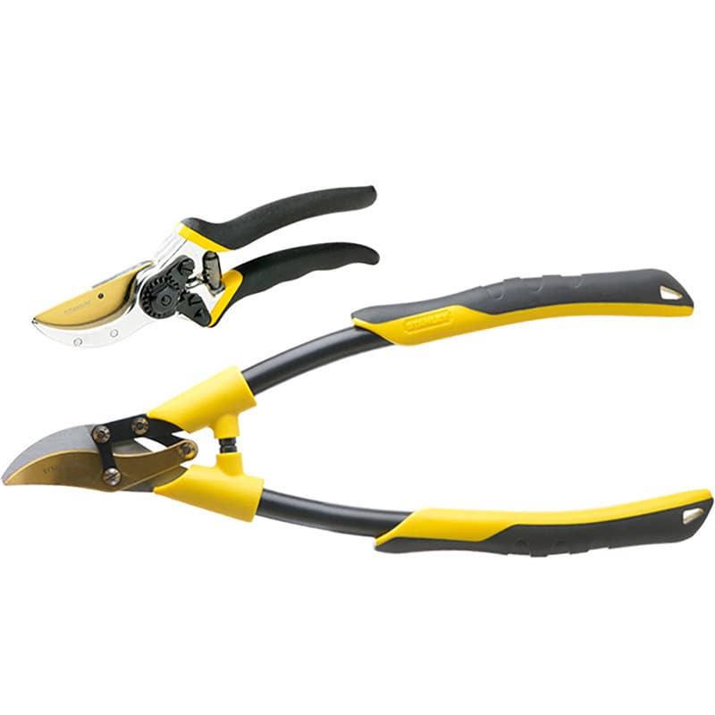 Stanley 2 piece Black/ Yellow Garden Cutting Kit