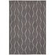 preview thumbnail 19 of 17, Nourison Contour Modern Wavy Lines Hand-tufted Area Rug 7'3" x 9'3" - Charcoal - Rectangle
