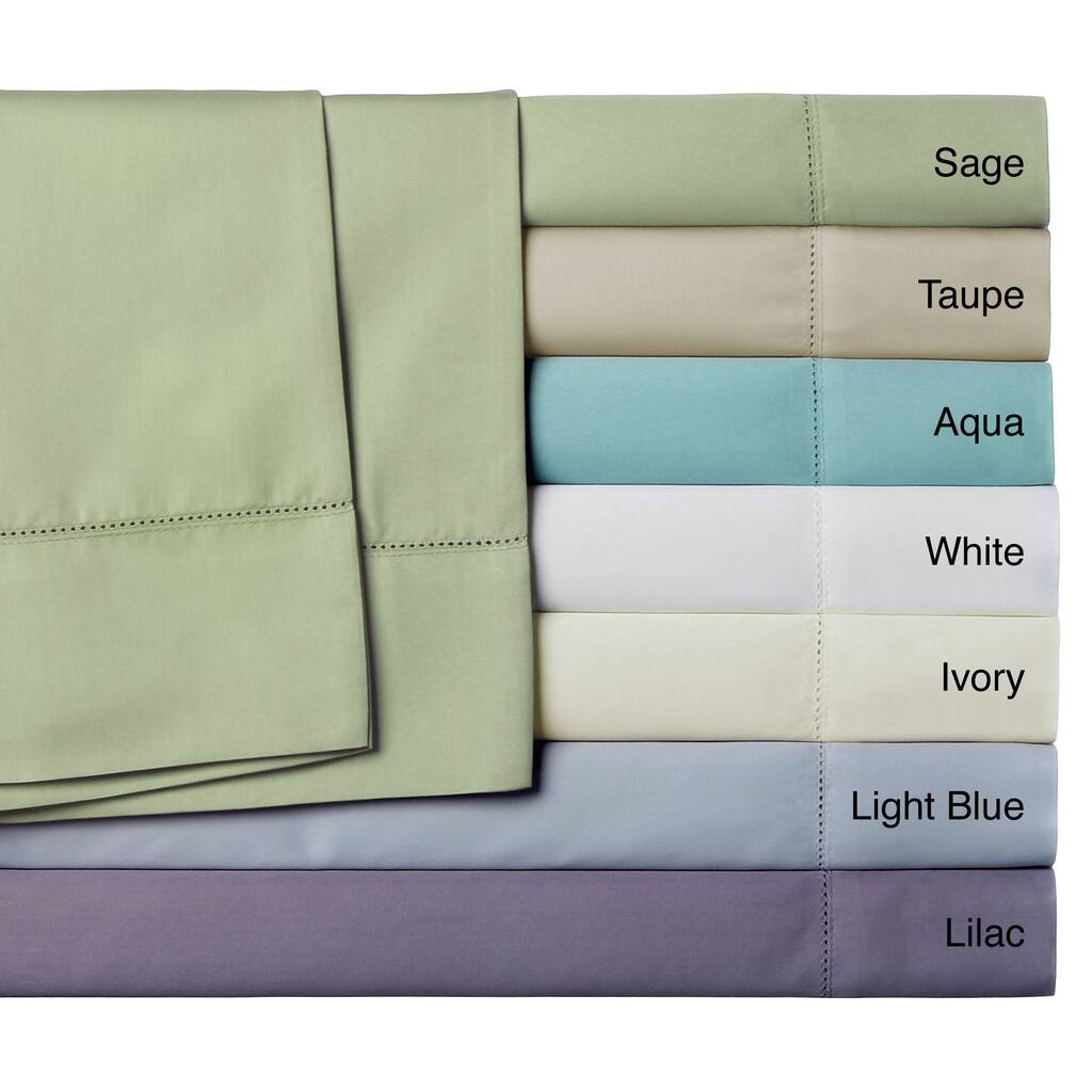 400 Thread Count Sedona Cotton Rich Solid Sheet Set