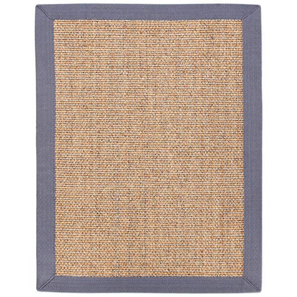 Tevi Grey/ Tan Sisal Area Rug (8' x 10') 7x9   10x14 Rugs