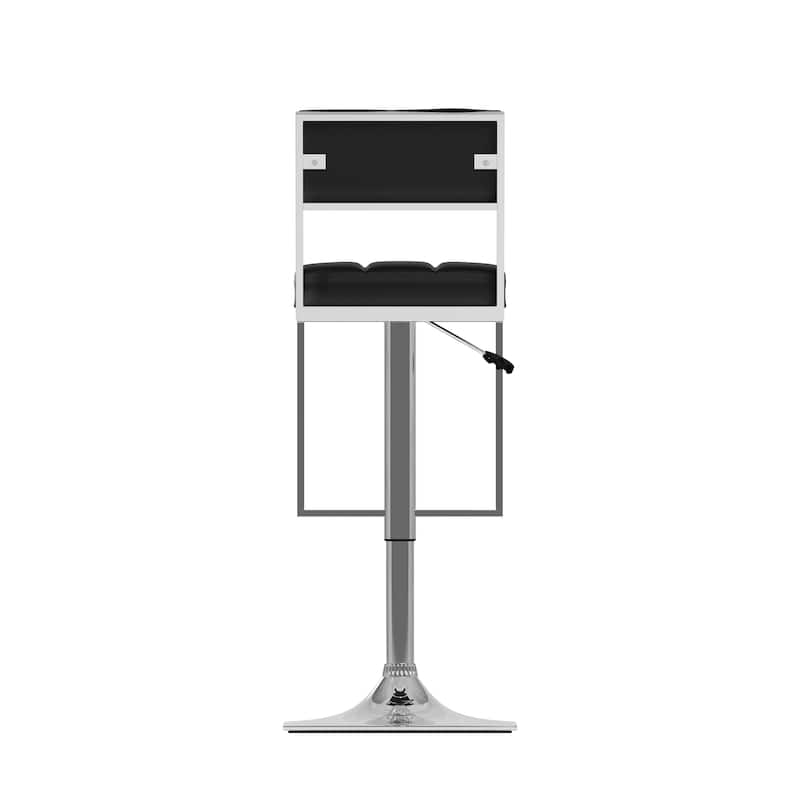 Riley Adjustable Bar Stool with Swivel Seat (Set of 2)