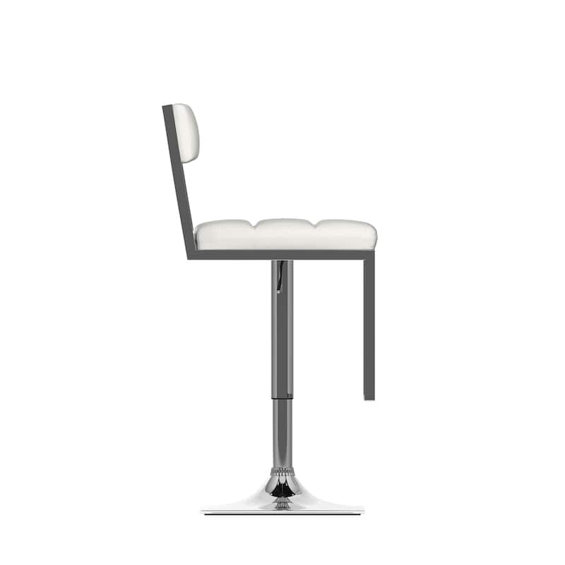 Riley Adjustable Bar Stool with Swivel Seat (Set of 2)