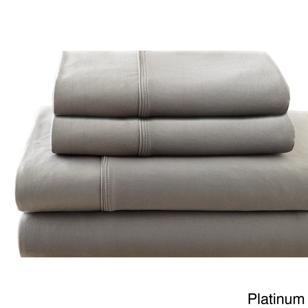 Amrapur Overseas Inc. Pro Athletix Stretch Sheet Set Grey Size Twin