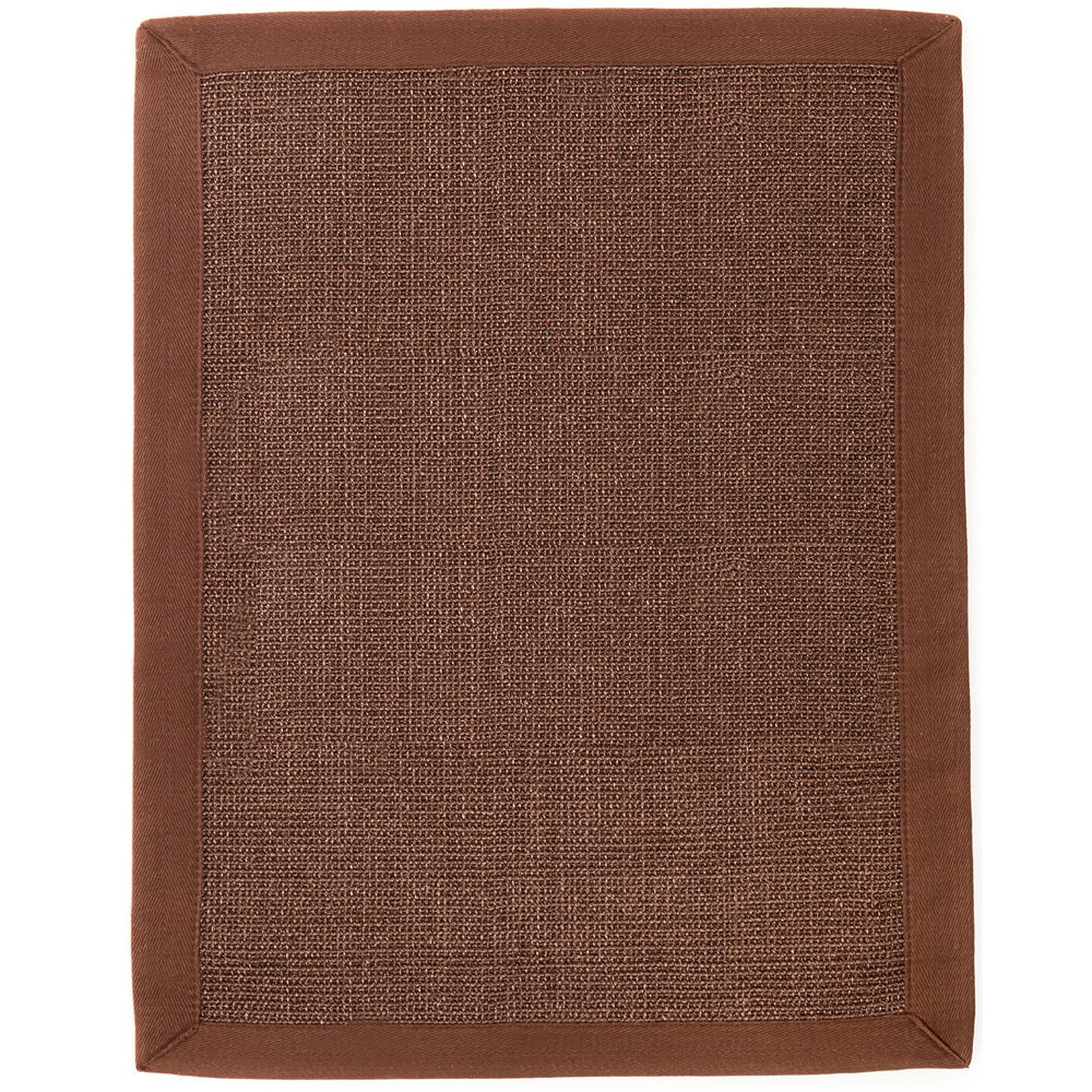 Bisi Dark Brown Sisal Rug (4 X 6)