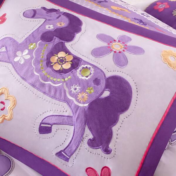 Shop Mi Zone Kids Pony Dreams 4 Piece Comforter Set Free